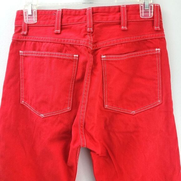 RAG & BONE canvas utility red jeans - Picture 7 of 11
